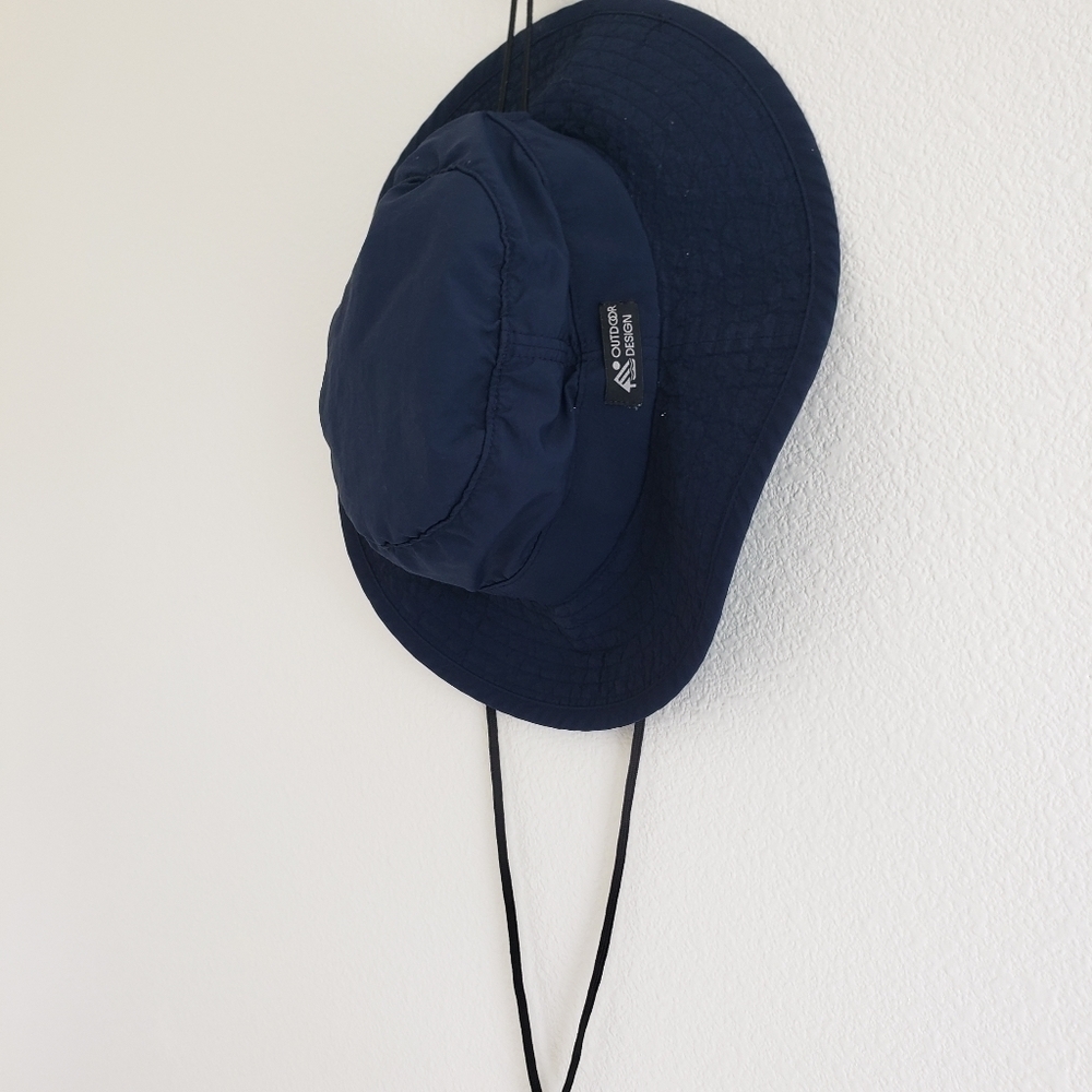 Scala Sun Hat Size Medium Outdoor Design Navy Blue‎  Adjustable - Picture 16 of 16